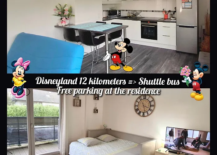 Appartement Studio O Fil De L\'O A 12 Kilometres De Disneyland Paris